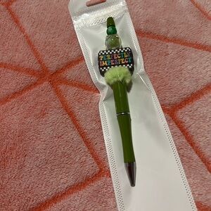 ✨New✨ Hand Beaded “Perfectly Imperfect” Pen